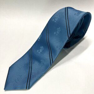 Vintage Disney Disneyland Cervantes Mickey Mouse Tie, 1980's Made in Los Angeles